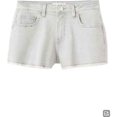 MANGO TEEN MANGO TEEN Rhinestone Low Rise Denim Shorts