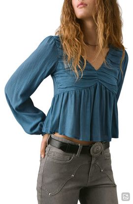 MANGO TEEN MANGO TEEN Ruched Flowy Top