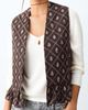 MANGO TEEN MANGO TEEN Ruffle Hem Padded Vest - 1
