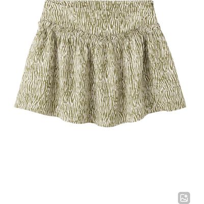 MANGO TEEN MANGO TEEN Ruffle Print Miniskirt