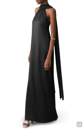 MANGO TEEN MANGO TEEN Satin Halter Dress