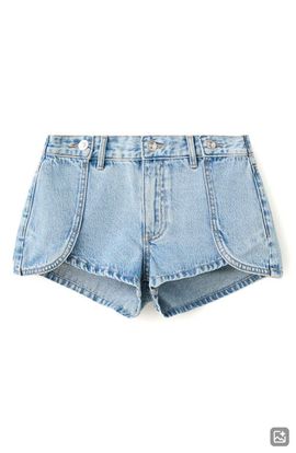 MANGO TEEN MANGO TEEN Seam Detail Denim Shorts