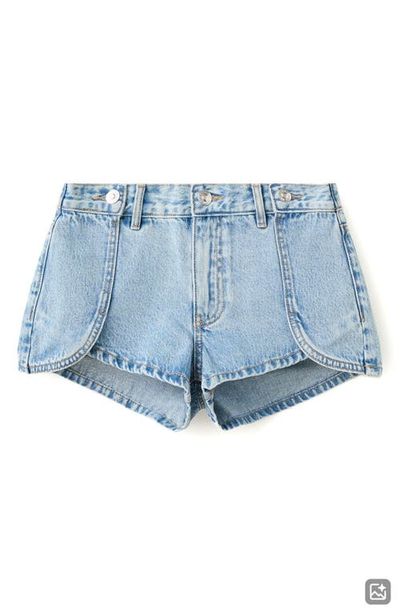 MANGO TEEN MANGO TEEN Seam Detail Denim Shorts