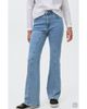 MANGO TEEN MANGO TEEN Seam Detail Mid Rise Flare Jeans - 1
