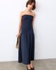 MANGO TEEN MANGO TEEN Smocked Strapless Maxi Dress - 3