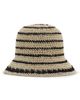 MANGO TEEN MANGO TEEN Stripe Straw Bucket Hat - 1