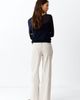 MANGO TEEN MANGO TEEN Striped High Waist Wide Leg Jeans - 3