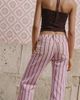 MANGO TEEN MANGO TEEN Striped Low Waist Wide Leg Jeans - 2