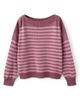 MANGO TEEN MANGO TEEN Striped Metallic Sweater - 1
