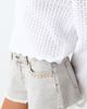 MANGO TEEN MANGO TEEN Studded Cutoff Denim Shorts - 3