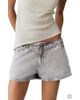 MANGO TEEN MANGO TEEN Studded Denim Micro Shorts - 1