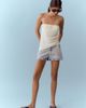 MANGO TEEN MANGO TEEN Studded Denim Micro Shorts - 3