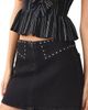 MANGO TEEN MANGO TEEN Studded Denim Miniskirt - 1
