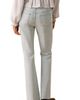MANGO TEEN MANGO TEEN Studded Raw Hem Mid Rise Crop Flare Jeans - 2