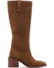 MANGO TEEN MANGO TEEN Tall Suede Boot - 1