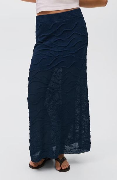 MANGO TEEN MANGO TEEN Texture Maxi Sweater Skirt