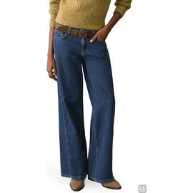 MANGO TEEN MANGO TEEN Twisted Seam Mid Rise Straight Leg Jeans