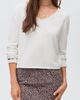 MANGO TEEN MANGO TEEN V-Neck Cotton Blend Sweater - 1