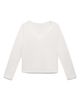 MANGO TEEN MANGO TEEN V-Neck Cotton Blend Sweater - 3