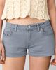 MANGO TEEN MANGO TEEN Whipstitch Trim Denim Mini Shorts - 4