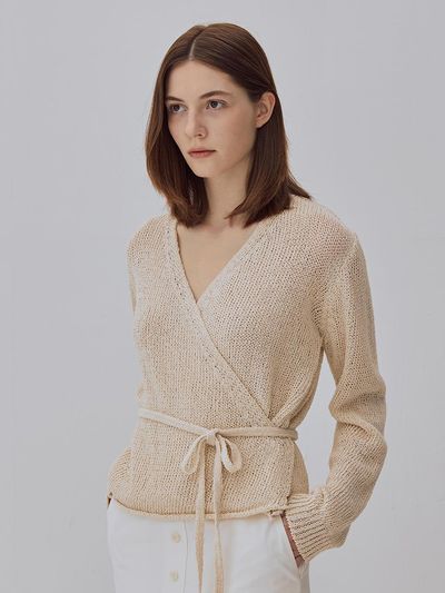 MangoManyPlease Aron Wrap Cardigan (3 Color)