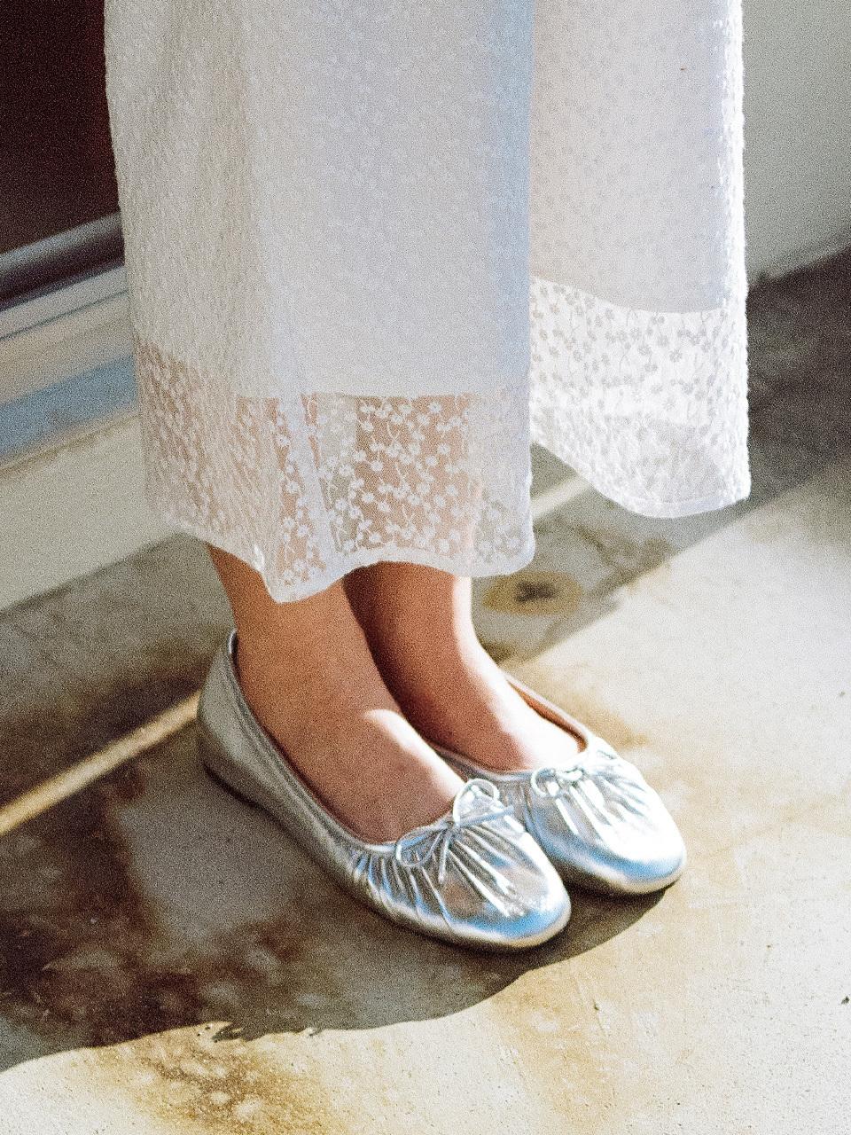MangoManyPlease BORN SHIRRING FLAT SHOES (4colors)