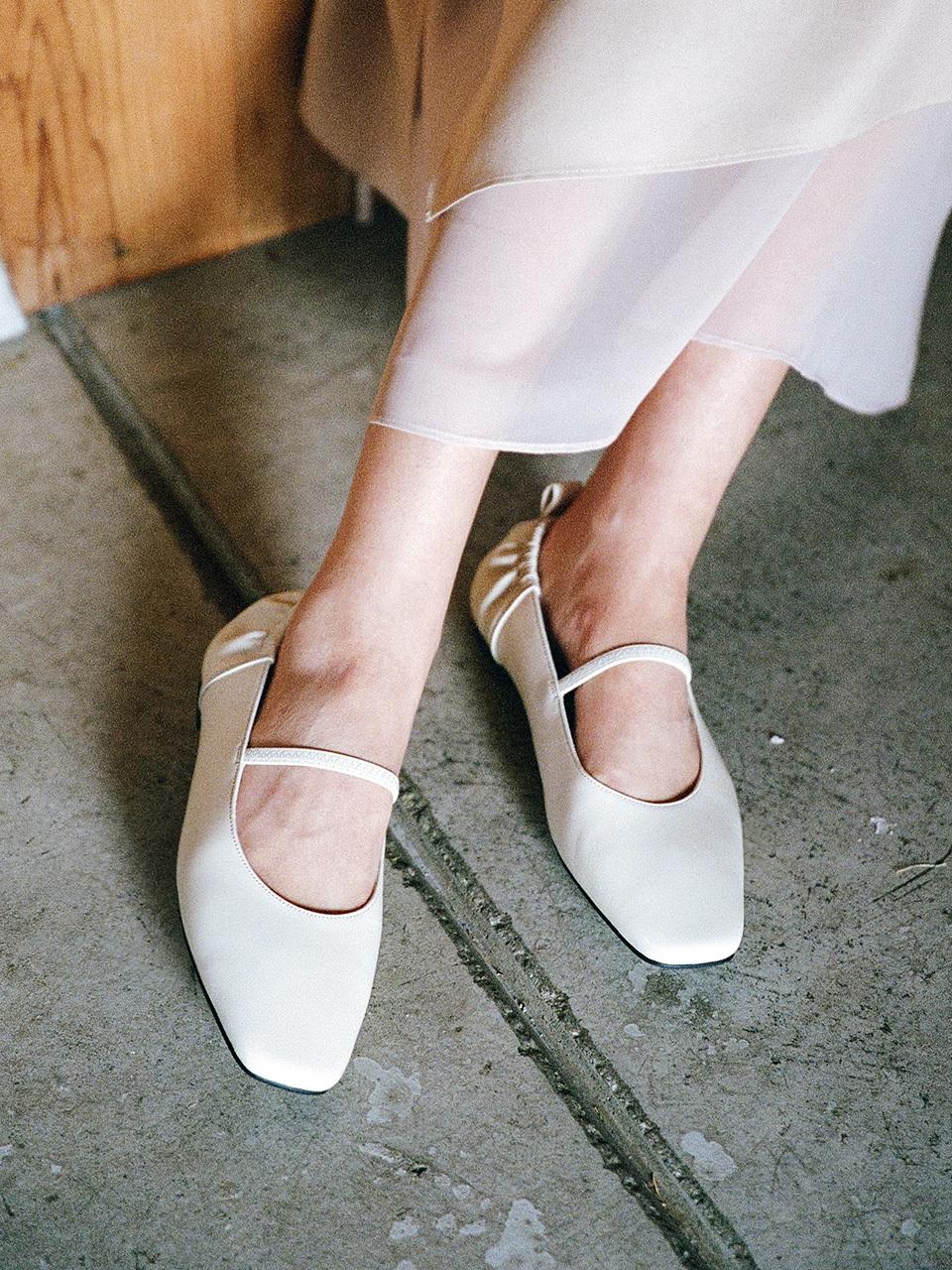 MangoManyPlease COLET BANDING FLAT SHOES