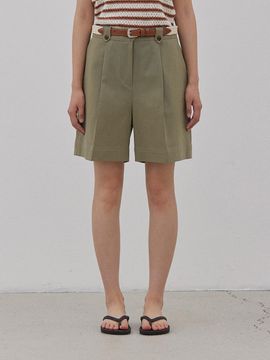 MangoManyPlease COLLMA PINTUCK SHORTS (2colors)