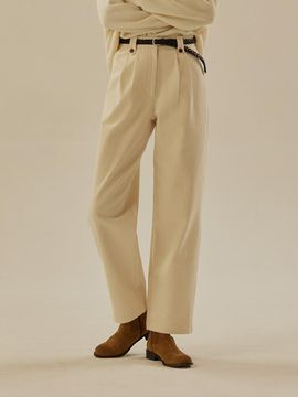MangoManyPlease EAST PINTUCK PANTS (2colors)