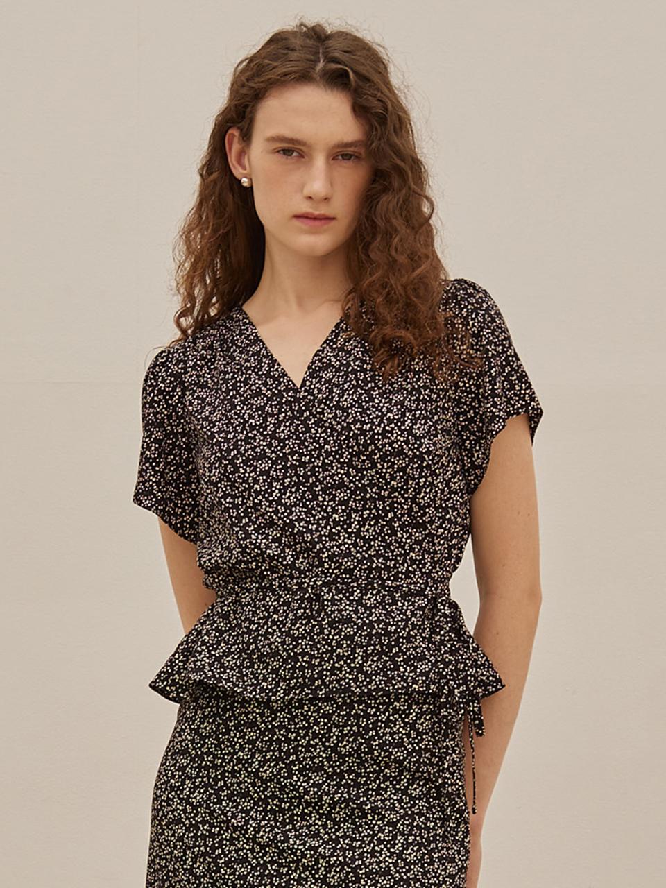MangoManyPlease Floria Wrap Blouse