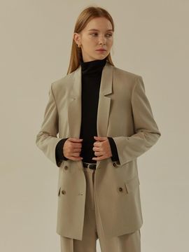 MangoManyPlease GANET DOUBLE JACKET (2colors)