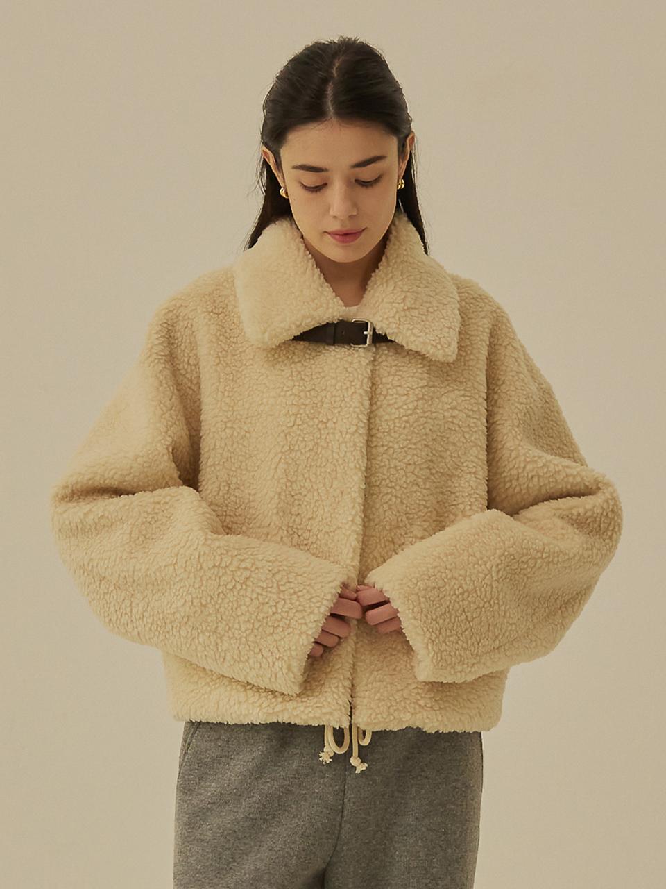 MangoManyPlease GARRETT BOUCLE JACKET (2colors)