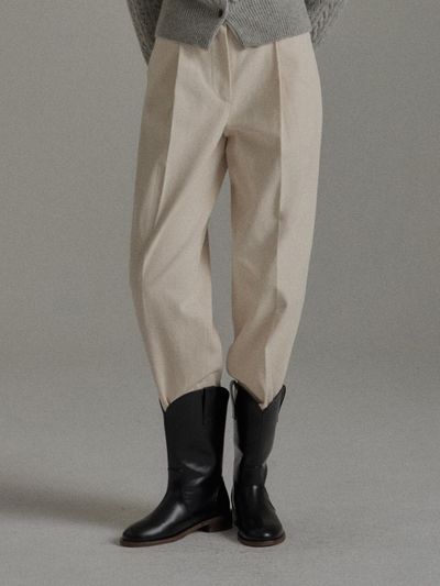 MangoManyPlease IVAN COTTON PANTS (2color)