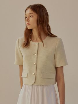 MangoManyPlease Malo Tweed Jacket (2 Color)