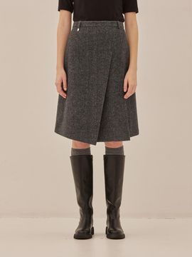 MangoManyPlease MELLIN WOOL SKIRT (2colors)
