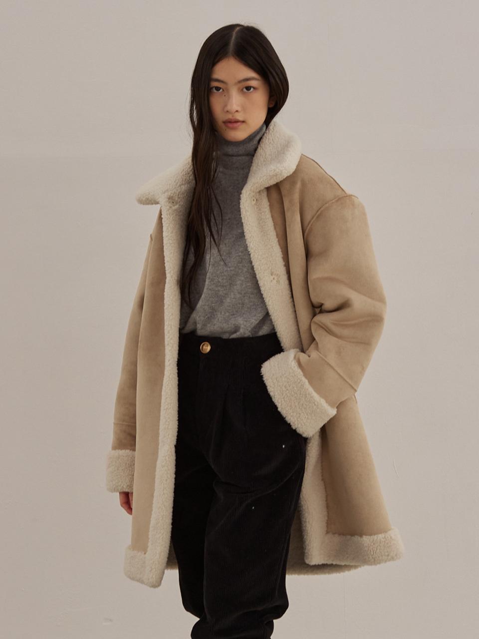 MangoManyPlease MOHILL REVERSIBLE COAT (2colors)