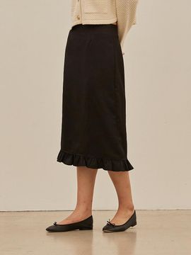 MangoManyPlease PEONY SATIN SKIRT (2colors)