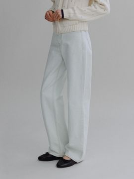 MangoManyPlease RUBY STRAIGHT JEANS [LIGHT BLUE]