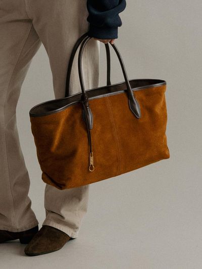 MangoManyPlease Soft Spacious Suede Shoulder Bag