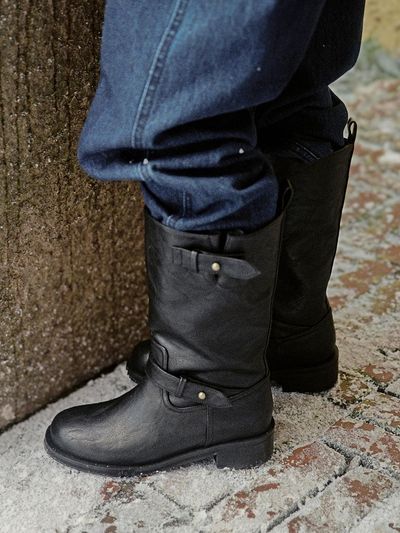 MangoManyPlease Vintage Leather Middle Boots