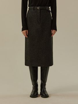 MangoManyPlease WID TWEED SKIRT