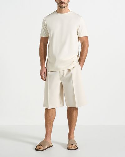 Maniere De Voir Maniere De Voir Auguste Twill Bermuda Shorts