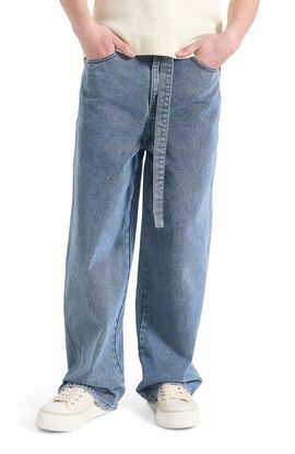 Manière De Voir Manière De Voir Adam Wide Leg Belted Jeans