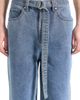 Manière De Voir Manière De Voir Adam Wide Leg Belted Jeans - 3