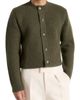 Manière De Voir Manière De Voir Alix Unisex Crewneck Ribbed Knit Cardigan - 2