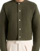 Manière De Voir Manière De Voir Alix Unisex Crewneck Ribbed Knit Cardigan - 5