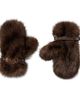 Manière De Voir Manière De Voir Alva Fur Mitten Gloves - 2