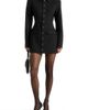 Manière De Voir Manière De Voir Amelie Hourglass Button Up Blazer Dress - 5