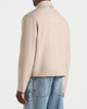 Manière De Voir Manière De Voir Amir Boxy Hatched Harrington Jacket - 4