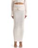 Manière De Voir Manière De Voir Amy Asymmetric Midaxi Skirt With Hardware Detail - 1